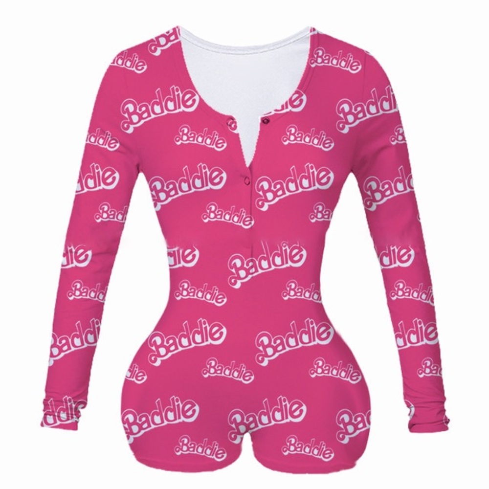 Baddie in Pink Onesie